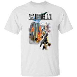 FIRST RESPONDER IX XI SHIRT First Responder 9 11, Final Fantasy
