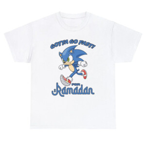 Gotta Go Fast For Ramadan Shirt Sonic