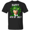 Happy 4th Of July Confused Funny Joe Biden St Patricks Day T Shirt