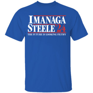 IMANAGA STEELE 2024 THE FUTURE IS LOKKING FILTHY SHIRT Shota Imanaga, Justin Steele, Chicago Cubs