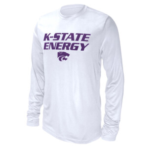 K STATE ENEGY SHIRT 2024 On Court Bench Energy, Kansas State Wildcats