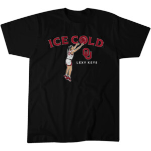 LEXY KEYS ICE COLD SHIRT Oklahoma Women's Basketball, Oklahoma Sooners