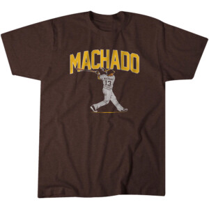 MACHADO SLUGGER SWING SHIRT Manny Machado, San Diego Padres