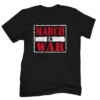 MARCH IS WAR SHIRT Funny WWE Raw is War, NCAA March Madness