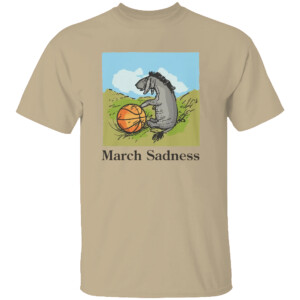 March Sadness Shirt Funny Donkey Basketball