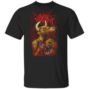 Minotaur Shirt Cattle Decapitation's logo