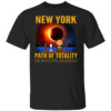 New York Path of Totality Solar Eclipse April 8 2024 Shirt