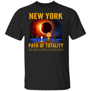 New York Path of Totality Solar Eclipse April 8 2024 Shirt