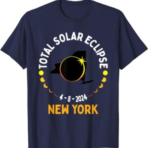 New York Total Solar Eclipse 2024 Party Totality 04 08 T Shirt