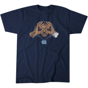 R.J. DAVIS GOGGLES SHIRT UNC Basketball, North Carolina Tar Heels