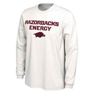 RAZORBACKS ENERGY SHIRT 2024 On Court Bench Energy, Arkansas Razorbacks