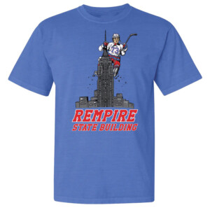 REMPIRE STATE BUILDING SHIRT Matt Rempe, New York Rangers