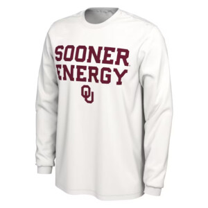 SOONER ENEGY SHIRT 2024 On Court Bench Energy, Oklahoma Sooners
