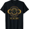 Solar Eclipse 04 08 2024 Astrophysics Space Astronomy Lover T Shirt