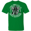 Star Wars Darth Vader Lack Green St. Patrick's Day Disney+ T Shirt