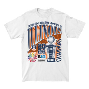 THE FIGHTING ILLINI TAKE MINNEAPOLIS SHIRT 2024 B1G TOURNAMENT CHAMPIONS, Illinois Fighting Illini1