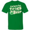 Titties And Beer Funny St Patricks Day 2024 T Shirt