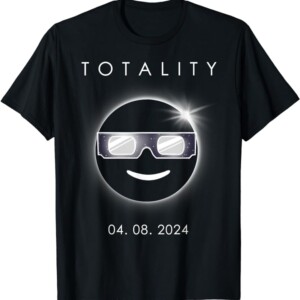 Total Solar Eclipse 04 08 2024 Totality Boys Girls Kids T Shirt