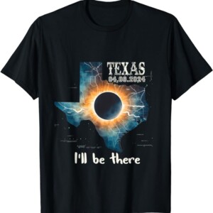 Total Solar Eclipse 2024 Texas T Shirt