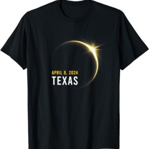Totality 04 08 24 Total Solar Eclipse 2024 Texas T Shirt