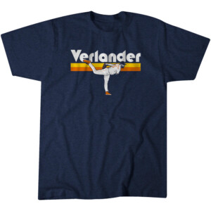 VERLANDER ACTION TEXT SHIRT Justin Verlander, Houston Astros