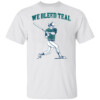 WE BLEED TEAL SHIRT Coastal Carolina Chanticleers