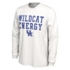 WILDCAT ENEGY SHIRT 2024 On Court Bench Energy, Kentucky Wildcats