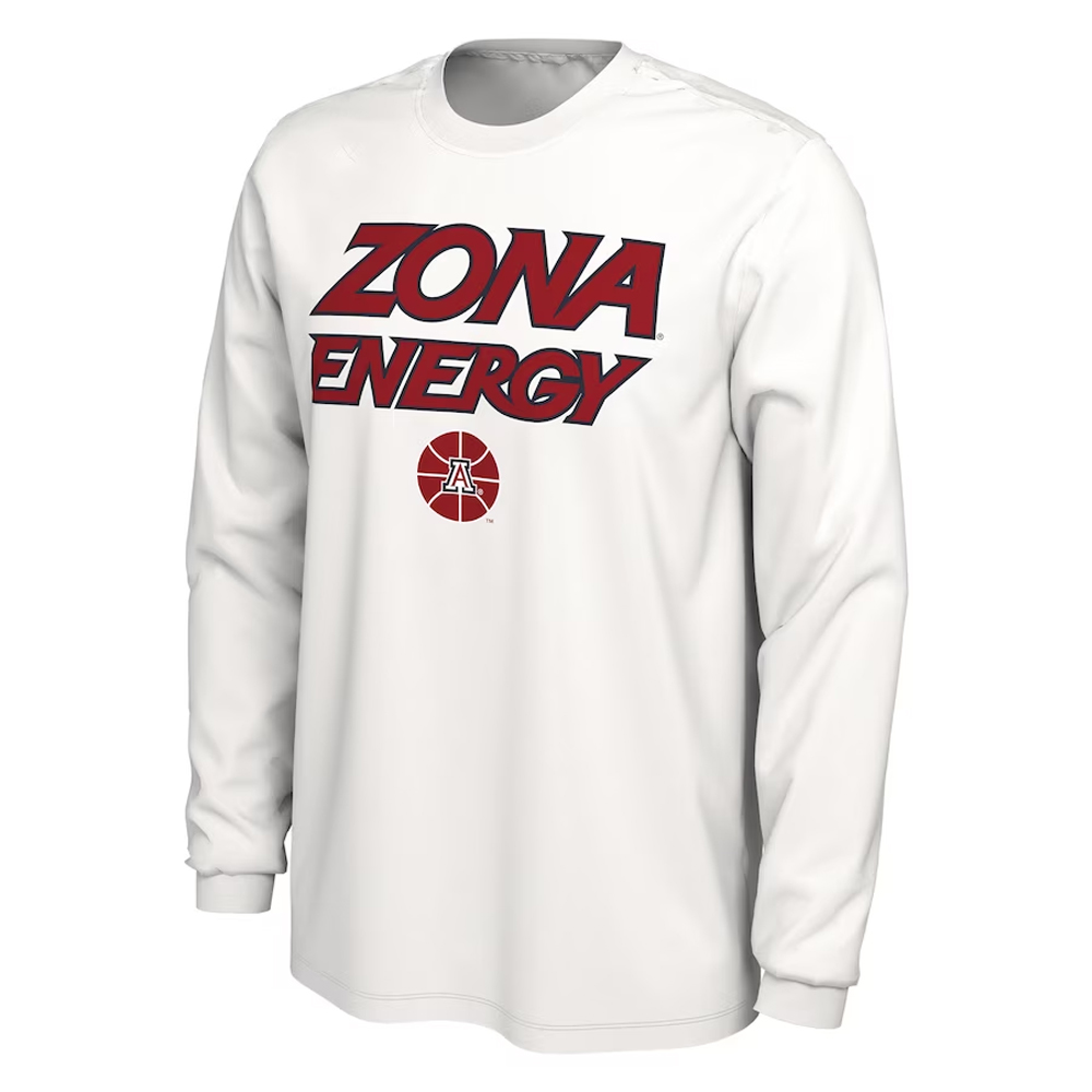 ZONA ENEGY SHIRT 2024 On-Court Bench Energy, Arizona Wildcats ZONA ENEGY SHIRT 2024 On Court Bench Energy, Arizona Wildcats