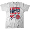 2024 NATIONAL CHAMPIONS SWISH SHIRT 2024 NCAA Men's Basketball National Champions, UConn Huskies
