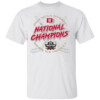 2024 NCAA Frozen Four Men's Ice Hockey Tournament Champions Locker Room Shirt Denver Pioneers