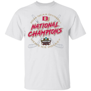 2024 NCAA Frozen Four Men's Ice Hockey Tournament Champions Locker Room Shirt Denver Pioneers