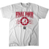2024 NCAA Men's 2024 FINAL FOUR SHIRT Basketball Tournament March Madness Final Four, Alabama Crimson Tide