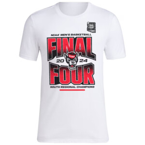 2024 NCAA Men's Basketball Tournament March Madness Final Four Locker Room Shirt NC State Wolfpack
