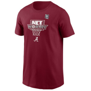 2024 NET WORTHY WEST REGIONAL CHAMPS SHIRT 2024 NCAA Men's Basketball Tournament March Madness Final Four Regional Champions Locker Room, Alabama Crimson Tide