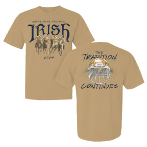 2024 The Shirt T Shirt The Tradition Continues, Notre Dame Fighting Irish