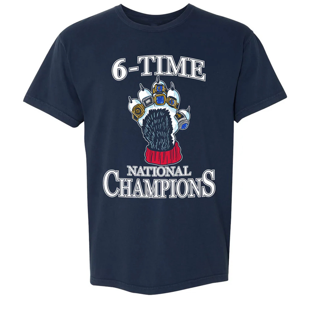 6 TIME NATIONAL CHAMPIONS SHIRT 2024 NCAA Men's Basketball National Champions, UConn Huskies 6 TIME NATIONAL CHAMPIONS SHIRT 2024 NCAA Men's Basketball National Champions, UConn Huskies