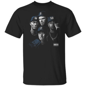 All Eyez On LA Shirt Shohei Ohtani, Mookie Betts, Freddie Freeman, Yoshinobu Yamamoto, Los Angeles Dodgers