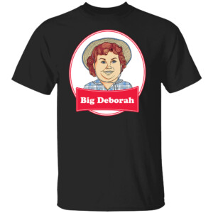 Big Deborah Shirt Little Debbie Snacks Parody Black