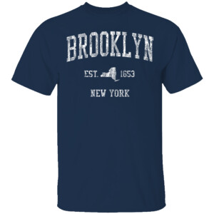 Brooklyn New York NY T Shirt Vintage Retro Sports