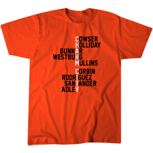 CHARM CITY NAMES 2024 SHIRT Baltimore Orioles