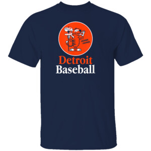 DETROIT BASEBALL PIZZA SPEAR SHIRT Detroit Tigers