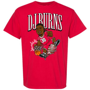 DJ BURNS SPIN MOVE SHIRT DJ Burns Jr, NC State Wolfpack