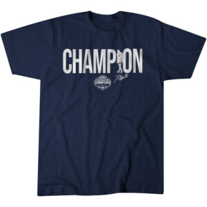 DONOVAN CHAMPION SHIRT 2024 NCAA Men's Basketball National Champions, UConn Huskies