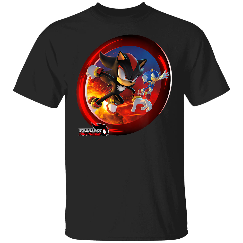 Fearless - Year of Shadow Key Art Shirt Sonic the Hedgehog Fearless Year of Shadow Key Art Shirt Sonic the Hedgehog