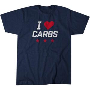 I LOVE CARBS SHIRT Spencer Carbery, Washington Capitals