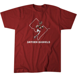 JAYDEN DANIELS STATE STAR SHIRT Jaden Daniels, Washington Commanders