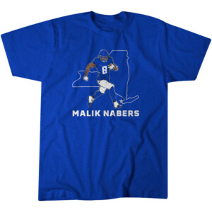 MALIK NABERS STATE STAR SHIRT New York Giants