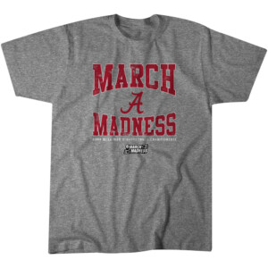MARCH MADNESS SHIRT Basketball Tournament March Madness Final Four, Alabama Crimson Tide