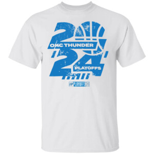 OKC Thunder Reveal Game 1 Playoffs Shirt 2024 NBA playoffs, Oklahoma City Thunder