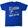 RETRO KAW IS THE LAW SHIRT St. Louis Battlehawks